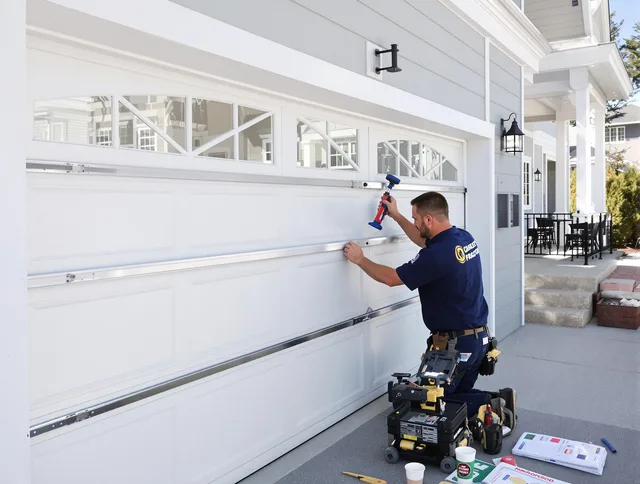 Professional garage door installation by Rockland Garage Door Repair in Rockland