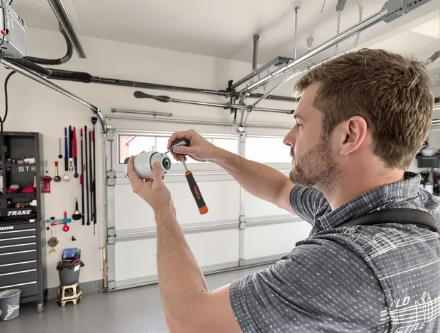 Garage door opener repair service by Rockland Garage Door Repair in Rockland