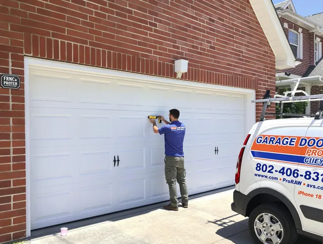 Local garage door repair service by Rockland Garage Door Repair in Rockland